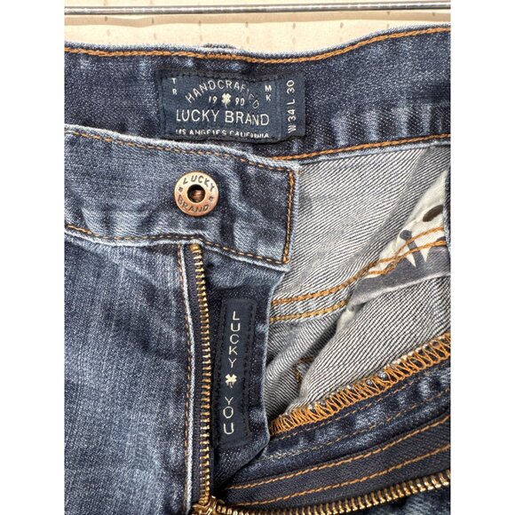 The Scrappy Camper + Lucky Brand Womens Jeans L/34 Upcycled Sweetheart Valentine - Picture 3 of 13